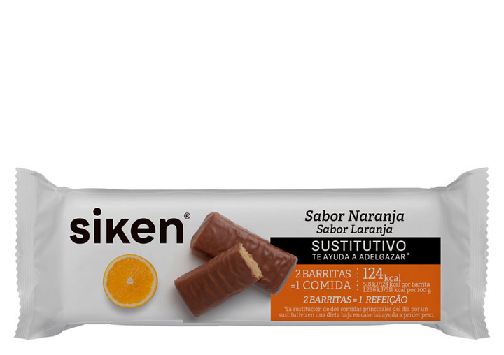 Батончик Siken апельсиновий 44 г (8424657105499) - зображення 1