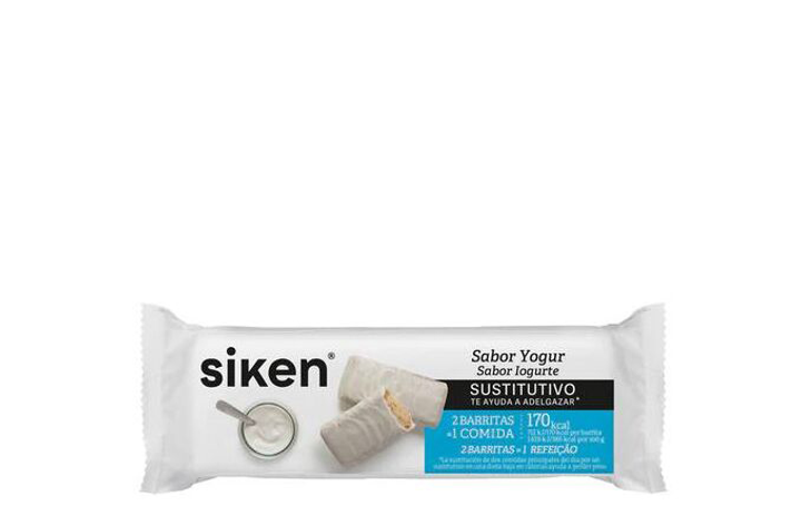 Батончики Siken з йогуртом 44 г х 2 шт (8424657105505) - зображення 1