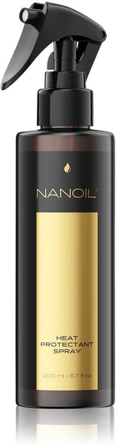 Spraye do włosów Nanoil Heat Protectant Spray 200 ml (5905669547321) - obraz 1
