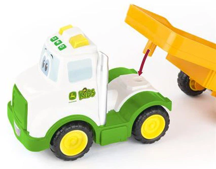 Ciągnik i traktor Tomy John Deere ze światłami i dźwiękiem (0036881472070) - Zdjęcie 3 Ciągnik i traktor Tomy John Deere ze światłami i dźwiękiem (0036881472070) - obraz 3