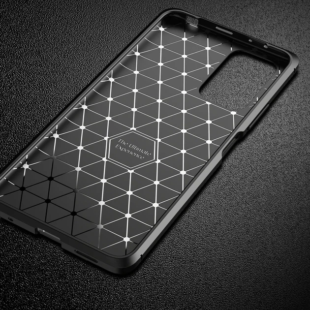 Противоударный чехол Карбон для Xiaomi Redmi Note 10 Pro черный резиновый бампер - Фото 2 Противоударный чехол Карбон для Xiaomi Redmi Note 10 Pro черный резиновый бампер - изображение 2