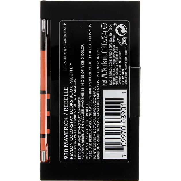 Палитра теней для век Revlon ColorStay Looks Book Palette 930 Maverick 3.4гр (309970039011) - Фото 2 Палитра теней для век Revlon ColorStay Looks Book Palette 930 Maverick 3.4гр (309970039011) - изображение 2