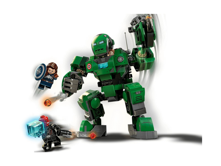 Zestaw klocków LEGO Super Heroes Marvel Kapitan Carter i Niszczyciel Hydry 343 elementy (76201) - obraz 2