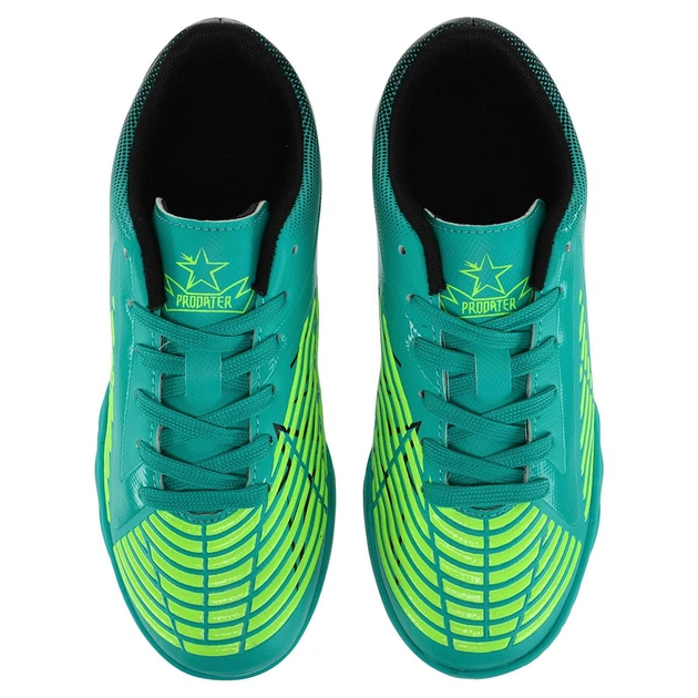 Сороконожки футбольные Zelart Prodater 211-2-3 размер 34 Mint-Neon Green - Фото 6 Сороконожки футбольные Zelart Prodater 211-2-3 размер 34 Mint-Neon Green - изображение 6