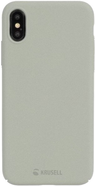 Etui Krusell Back Cover do Apple iPhone X Sand (7394090610922) - obraz 1