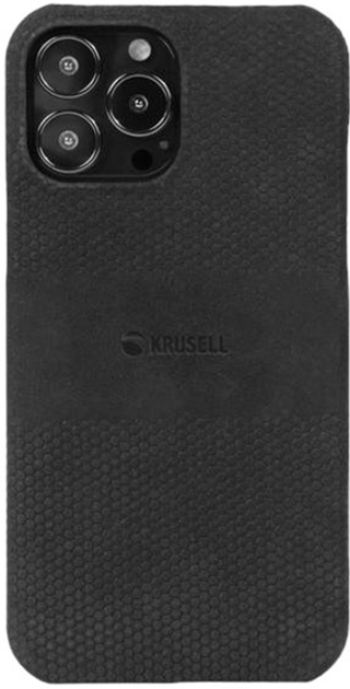 Etui Krusell Leather Cover do Apple iPhone 13 Pro Black (7394090624011) - obraz 1