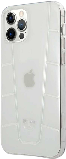 Панель Mercedes Transparent Line для Apple iPhone 12/12 Pro Transparent (3700740483633) - зображення 1