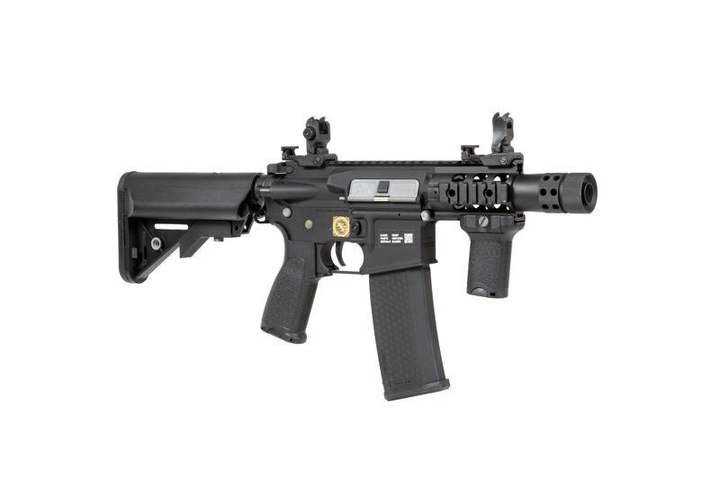 Штурмова гвинтівка Specna Arms M4 CQB Edge RRA SA-E10 Black (Страйкбол 6мм) - зображення 2
