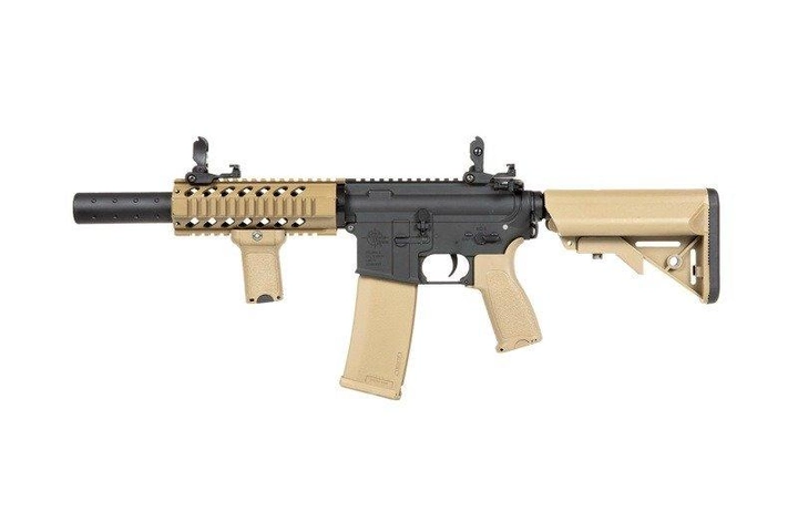 Штурмова гвинтівка Specna Arms M4 CQB Edge RRA SA-E11 Half-Tan (Страйкбол 6мм) - изображение 1