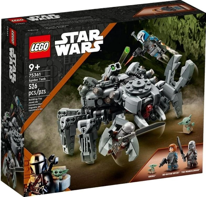 Zestaw LEGO Star Wars Pajęczy czołg 526 części (75361) - obraz 1