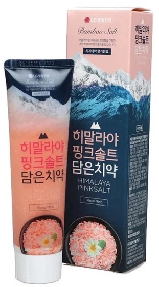 Зубная паста LG Perioe Himalaya Pink Salt Floral Mint 100 г (8801051018080) - Фото 1 Зубная паста LG Perioe Himalaya Pink Salt Floral Mint 100 г (8801051018080) - изображение 1