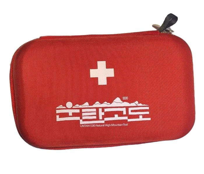 Портативная компактная мини-аптечка. Красная 20х12 см.HMD 77-7528369 - изображение 1