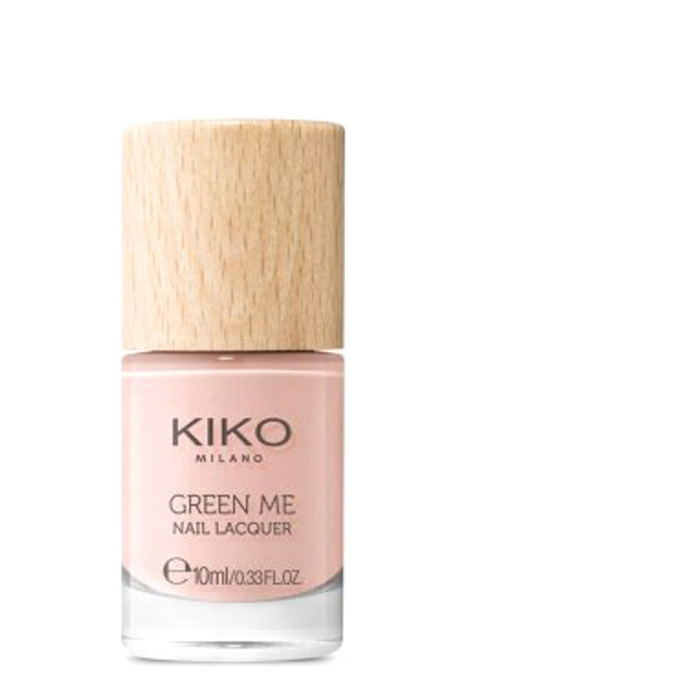 Lakier do paznokci Kiko Milano Green Me Nail Lacquer 02 Nude 10 ml (8025272928540) - obraz 1