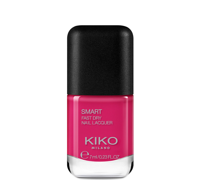 Lakier do paznokci Kiko Milano Smart Fast Dry Nail Lacquer 18 Magenta 7 ml (8025272911467) - obraz 1