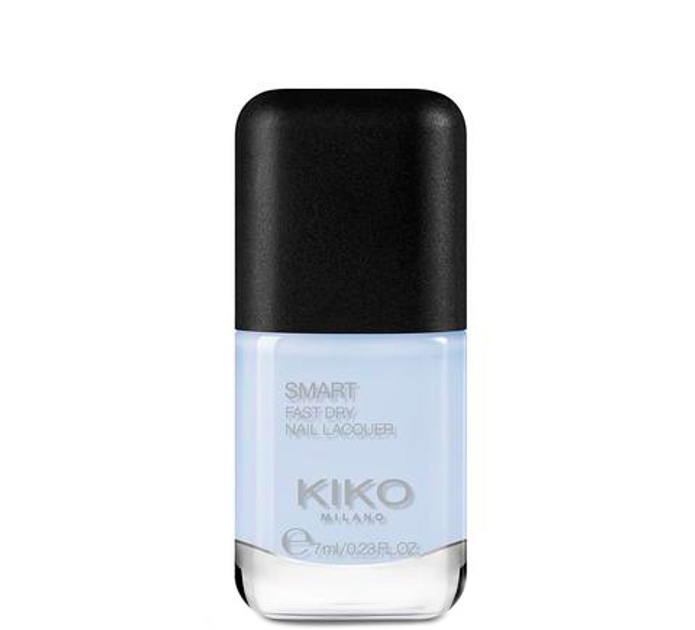 Lakier do paznokci Kiko Milano Smart Fast Dry Nail Lacquer 26 Pastel Light Blue 7 ml (8025272911542) - obraz 1