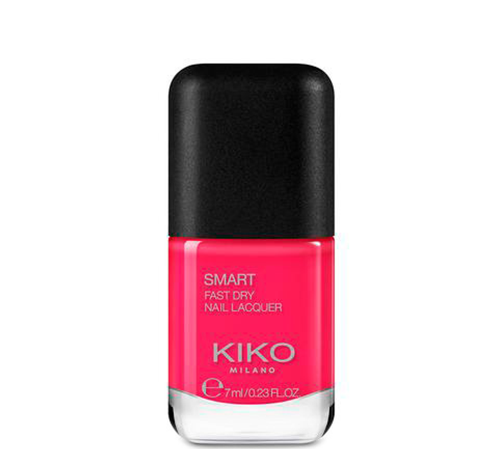 Lakier do paznokci Kiko Milano Smart Fast Dry Nail Lacquer 66 Fuchsia 7 ml (8025272911900) - obraz 1