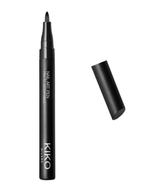 Pisak do manicure Kiko Milano Nail Art Pen 01 Black 3 ml (8025272979016) - obraz 1