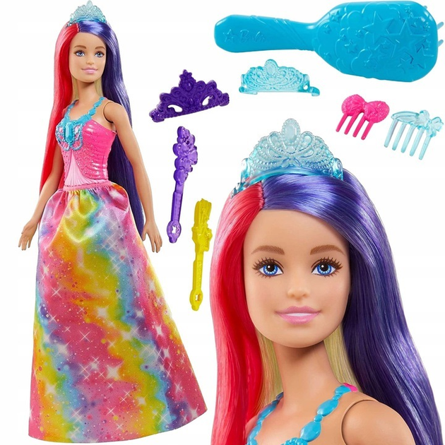 Лялька з аксесуарами Barbie Dreamtopia Princess Long Hair (887961913804) - зображення 3