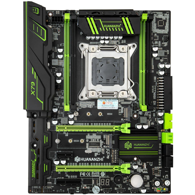 Материнська плата Huanan Huananzhi X79 E5 2.49 (X79 E5 2.49) (s2011, Intel X79, ATX) - изображение 1