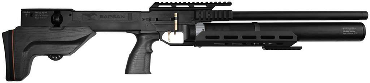 Пневматична гвинтівка (PCP) ZBROIA Sapsan TAC 550/300 (кал. 4,5 мм, чорний) - зображення 2