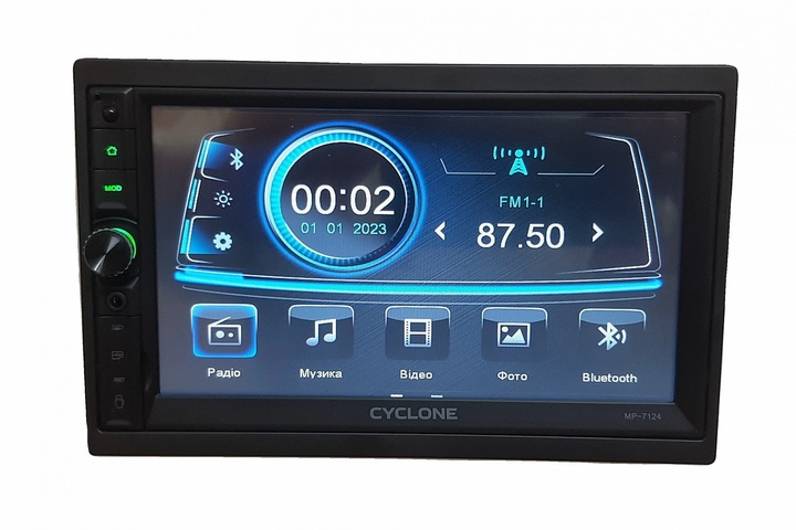 Автомагнитола 2DIN Cyclone MP-7124 – фото, отзывы, характеристики в ...