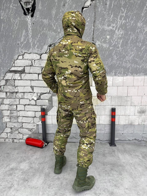 Тактичний зимовий теплий військовий комплект Level 7 ( Куртка + Штани ), Камуфляж: Мультикам, Розмір: L - зображення 2