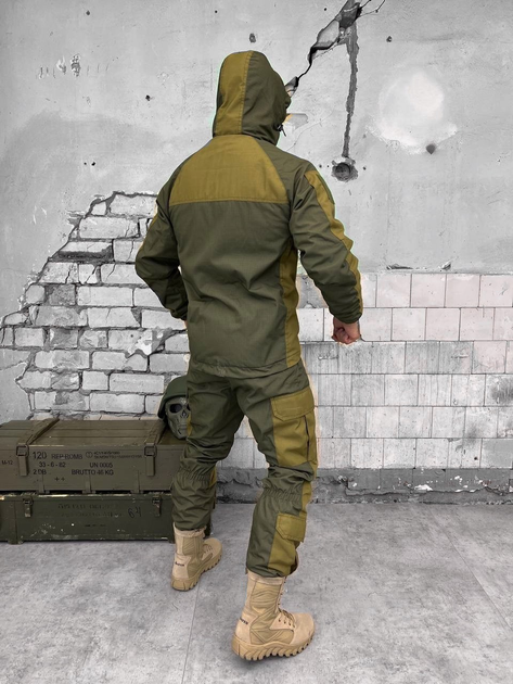Тактический теплый военный комплект ARK/15 ( Куртка + Штаны ), Камуфляж: Олива, Размер: M - изображение 2