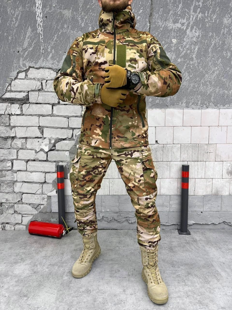Тактичний зимовий теплий військовий комплект Finch ( Куртка + Штани ), Камуфляж: Мультикам, Розмір: S - зображення 1