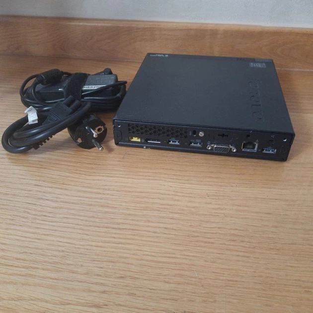 Неттоп Lenovo ThinkCentre M93p Tiny USFF / Intel Core i5-4570T (2 (4) ядра по 2.9 - 3.6 GHz) / 12 GB DDR3 / 240 GB SSD / Intel HD Graphics 4600 / DisplayPort / Блок питания б/у - изображение 3