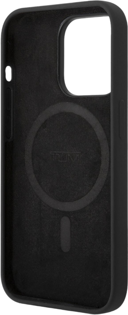 Etui TUMI Liquid Silicone MagSafe do Apple iPhone 14 Black (3666339075392) - obraz 2