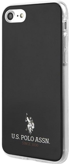 Панель U.S. Polo Assn Shiny для Apple iPhone 7/8/SE 2020/SE 2022 Black (3700740475874) - зображення 2