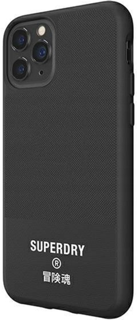 Etui Superdry Moulded Canvas Case do Apple iPhone 11 Pro Max Black (8718846079792) - obraz 2