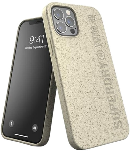 Панель Superdry Snap Compostable Case для Apple iPhone 12/12 Pro Sand (8718846086288) - зображення 1
