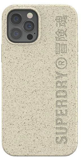 Etui Superdry Snap Compostable Case do Apple iPhone 12/12 Pro Sand (8718846086288) - obraz 2