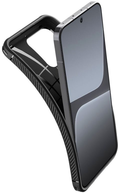 Etui Spigen Rugged Armor do Xiaomi 13 Black (8809811867480) - obraz 3