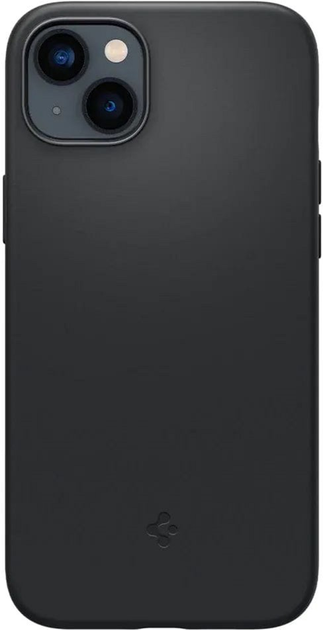 Панель Spigen Silicone Fit Magsafe для Apple iPhone 14 Plus Black (8809811864335) - зображення 2