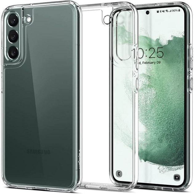 Etui Spigen Ultra Hybrid do Samsung Galaxy S22 Transparent (8809811856057) - obraz 1