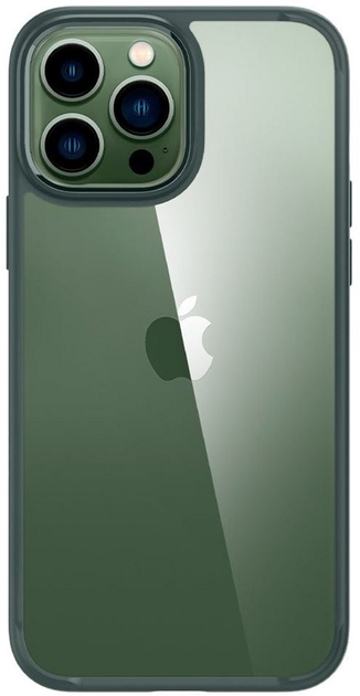 Etui Spigen Ultra Hybrid do Apple iPhone 13 Pro Midnight green (8809811861105) - obraz 1