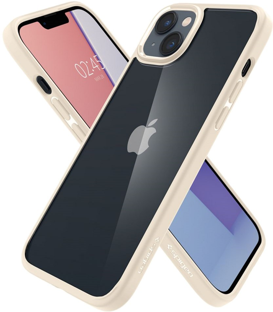 Etui Spigen Ultra Hybrid do Apple iPhone 14 Plus Sand Beige (8809811864113) - obraz 1