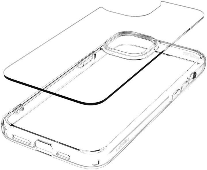 Etui Spigen Ultra Hybrid do Apple iPhone 15 Plus Crystal Clear (8809896749923) - obraz 1