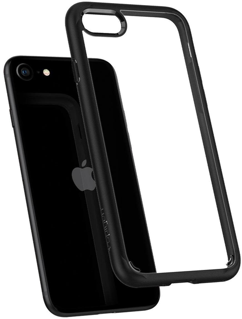 Панель Spigen Ultra Hybrid 2 для Apple iPhone 7/8/SE 2020/SE 2022 Black (8809466649905) - зображення 2