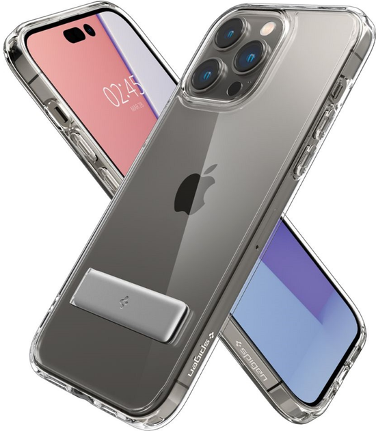 Etui Spigen Ultra Hybrid S do Apple iPhone 14 Pro Transparent (8809811864700) - obraz 1