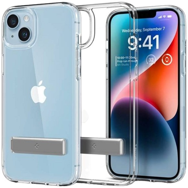 Панель Spigen Ultra Hybrid S для Apple iPhone 14 Transparent (8809811865295) - зображення 1