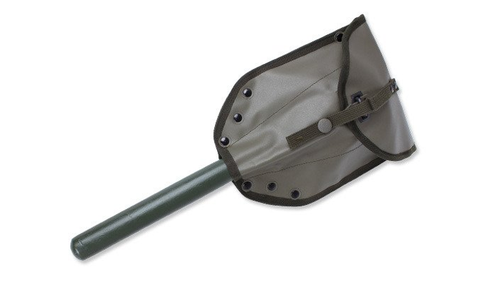 Лопата тактична Mil-Tec Саперна Складна US KLAPPSPATEN M. TASCHE GUMMIERT (15524000) - зображення 2