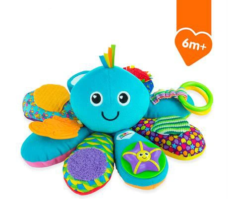 М'яка іграшка Lamaze Восьминіг із прорізувачем (796714272061) - зображення 4