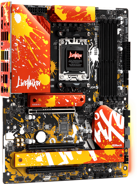 Материнская плата ASRock B650 LiveMixer (sAM5, AMD B650, PCI-Ex16) - изображение 3