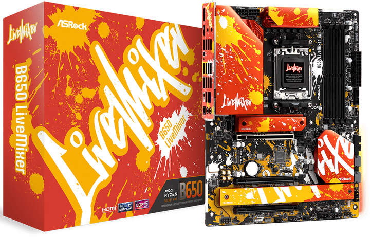 Материнская плата ASRock B650 LiveMixer (sAM5, AMD B650, PCI-Ex16) - изображение 5