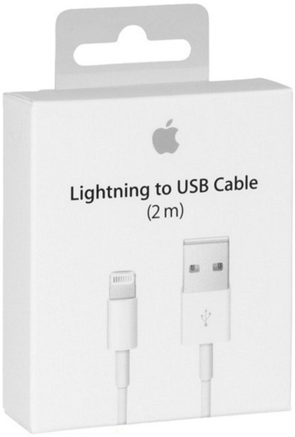 Kabel Apple Lightning to USB 2 m (MD819) - obraz 1