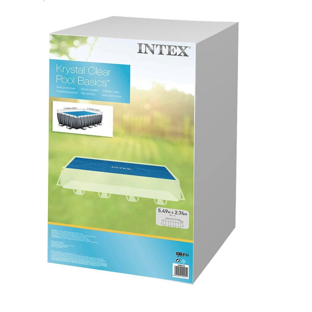 Теплосберегающее покрытие (солярная пленка) для бассейна Intex 538-253 см 28016 - изображение 2