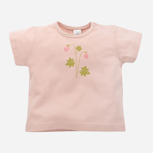 T-shirt dziecięcy dla dziewczynki Pinokio Summer Mood 74 cm Różowy (5901033282935) - obraz 1